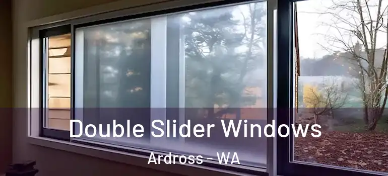 Double Slider Windows Ardross - WA