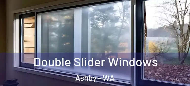Double Slider Windows Ashby - WA