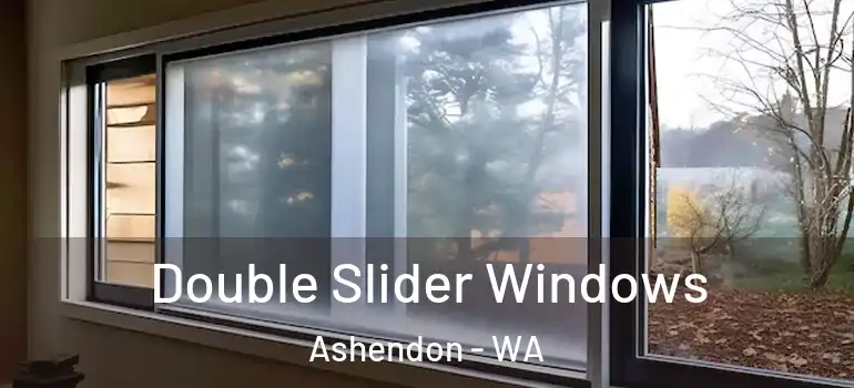 Double Slider Windows Ashendon - WA