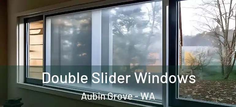 Double Slider Windows Aubin Grove - WA