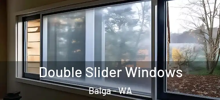 Double Slider Windows Balga - WA