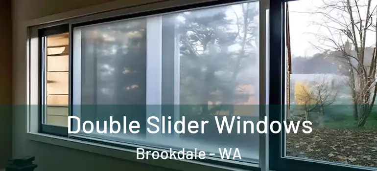 Double Slider Windows Brookdale - WA
