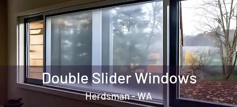 Double Slider Windows Herdsman - WA