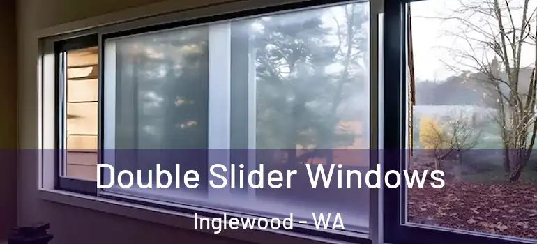 Double Slider Windows Inglewood - WA