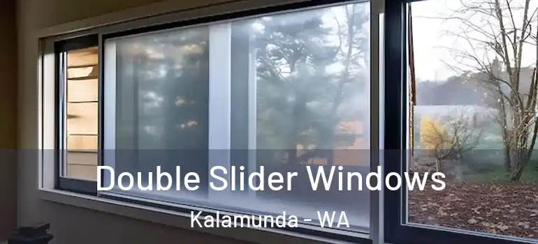 Double Slider Windows Kalamunda - WA