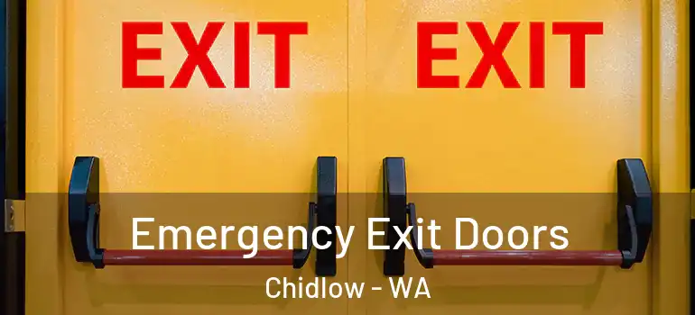 Emergency Exit Doors Chidlow - WA