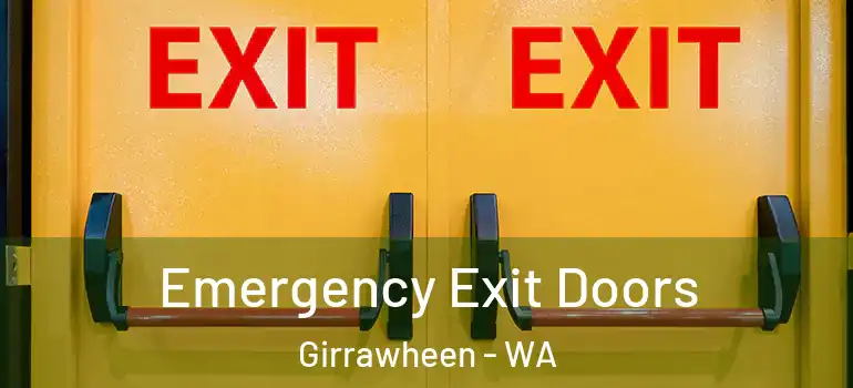  Emergency Exit Doors Girrawheen - WA
