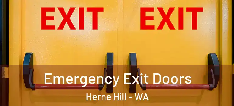  Emergency Exit Doors Herne Hill - WA