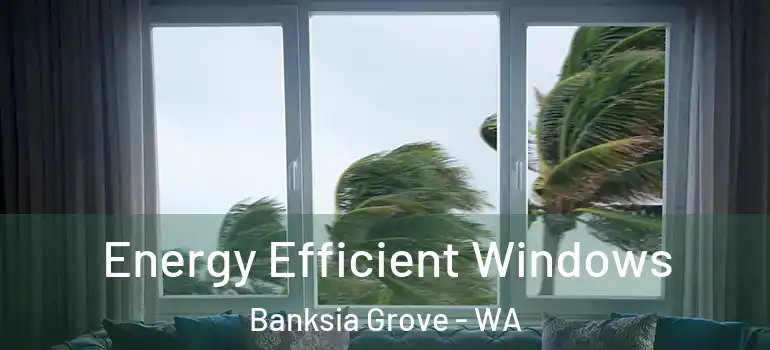 Energy Efficient Windows Banksia Grove - WA
