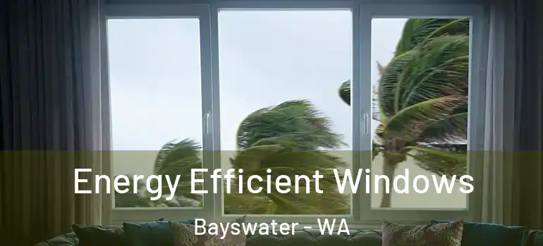  Energy Efficient Windows Bayswater - WA