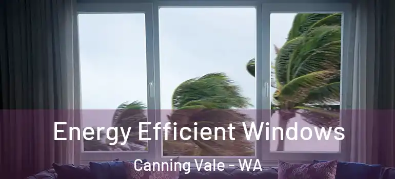  Energy Efficient Windows Canning Vale - WA