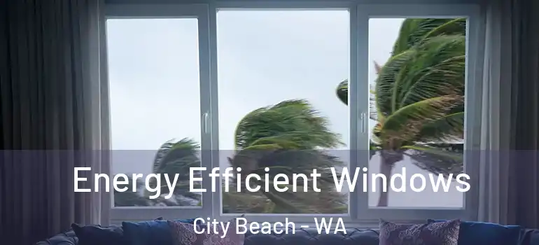 Energy Efficient Windows City Beach - WA