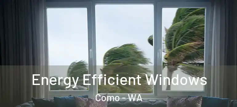Energy Efficient Windows Como - WA