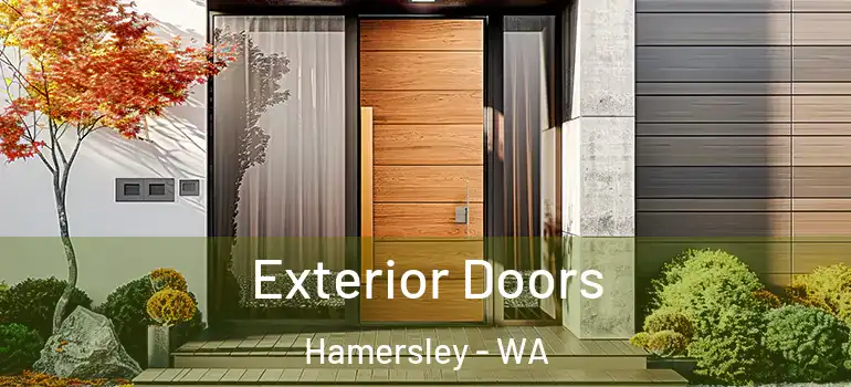  Exterior Doors Hamersley - WA