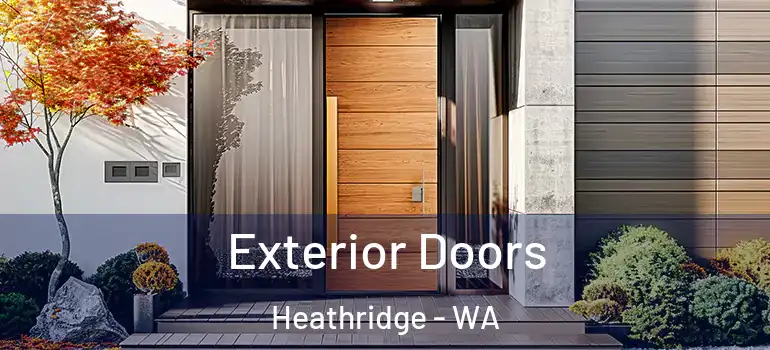 Exterior Doors Heathridge - WA