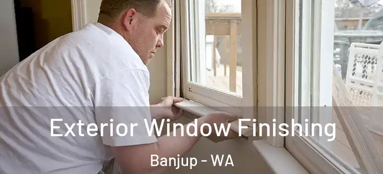  Exterior Window Finishing Banjup - WA