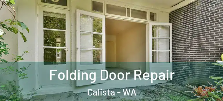 Folding Door Repair Calista - WA