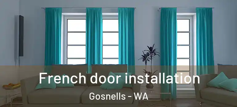 French door installation Gosnells - WA