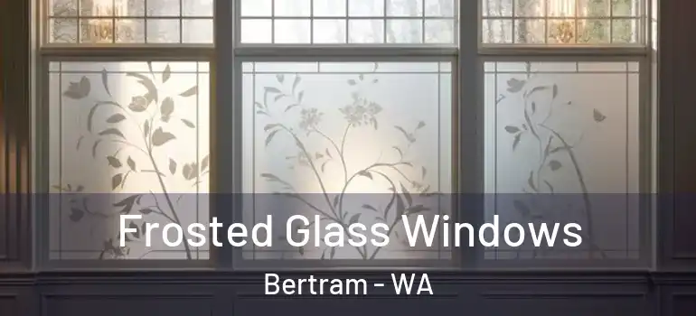  Frosted Glass Windows Bertram - WA
