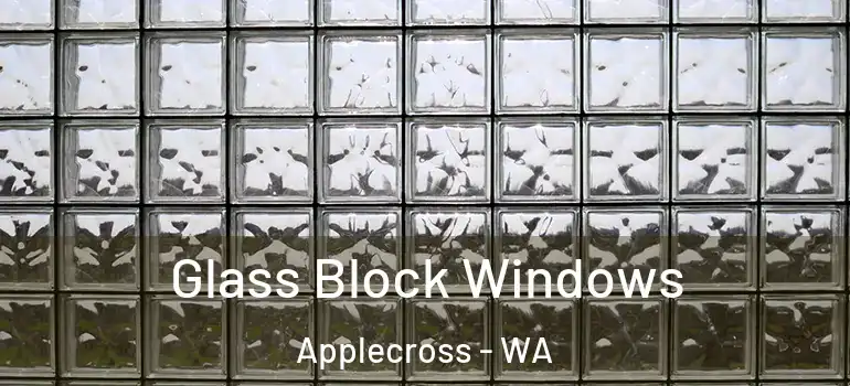 Glass Block Windows Applecross - WA