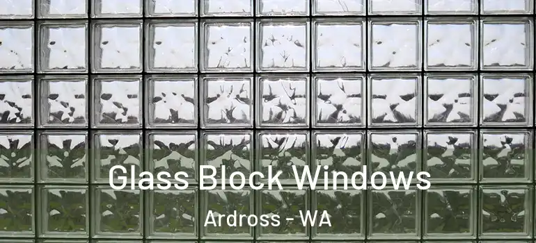  Glass Block Windows Ardross - WA