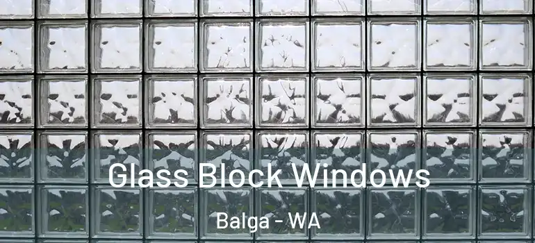 Glass Block Windows Balga - WA