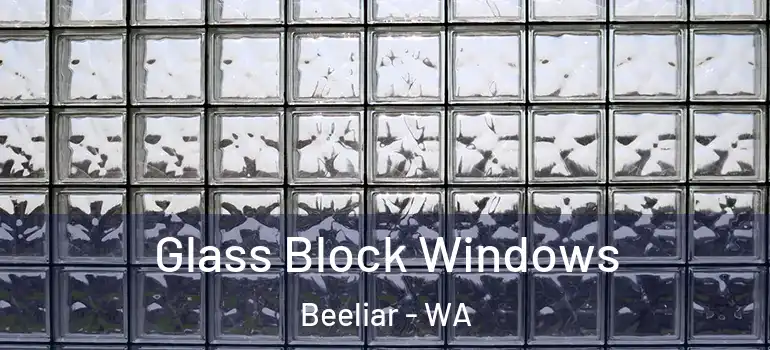 Glass Block Windows Beeliar - WA