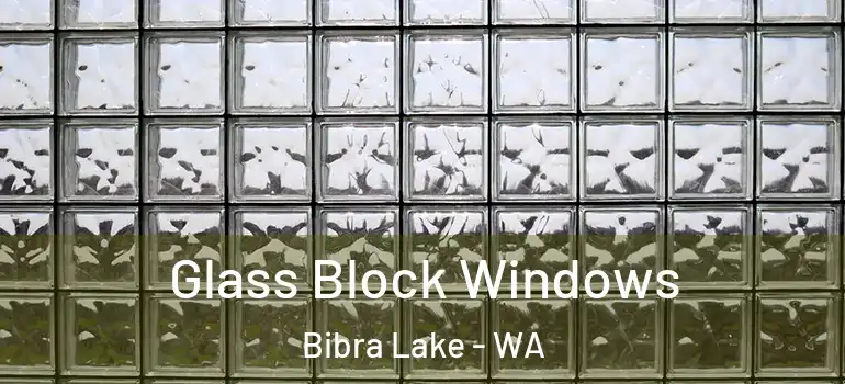 Glass Block Windows Bibra Lake - WA