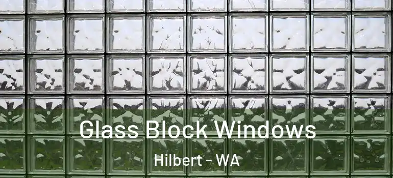 Glass Block Windows Hilbert - WA