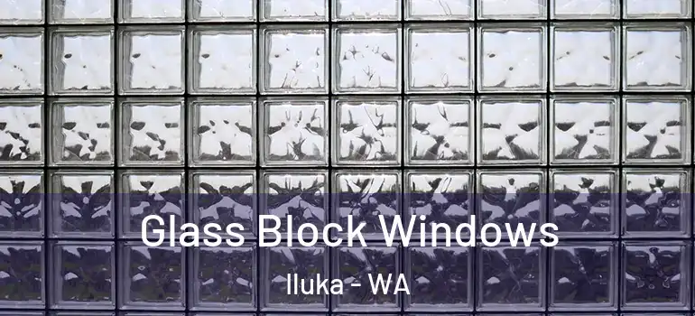 Glass Block Windows Iluka - WA