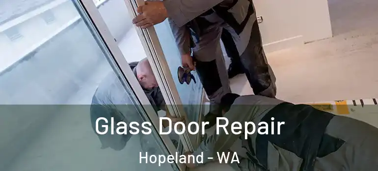 Glass Door Repair Hopeland - WA
