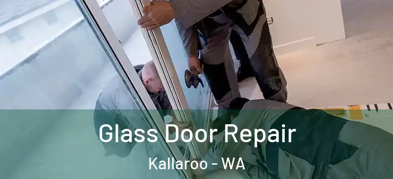 Glass Door Repair Kallaroo - WA