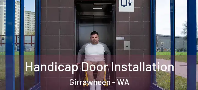  Handicap Door Installation Girrawheen - WA