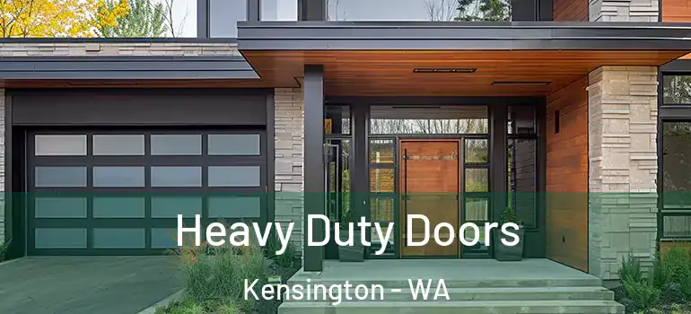 Heavy Duty Doors Kensington - WA