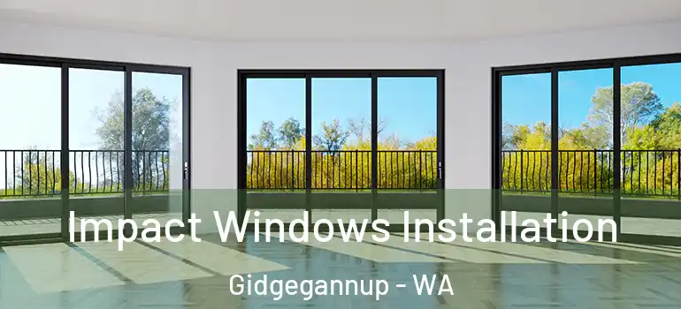  Impact Windows Installation Gidgegannup - WA