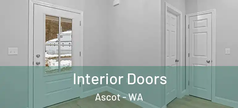 Interior Doors Ascot - WA
