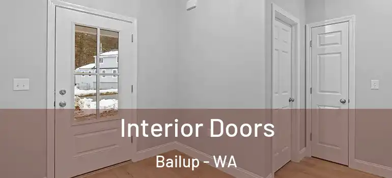  Interior Doors Bailup - WA