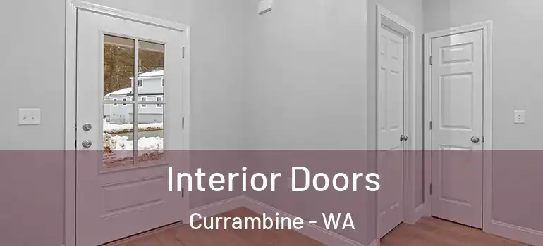 Interior Doors Currambine - WA
