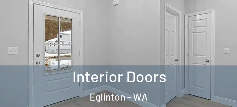 Interior Doors Eglinton - WA
