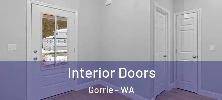 Interior Doors Gorrie - WA
