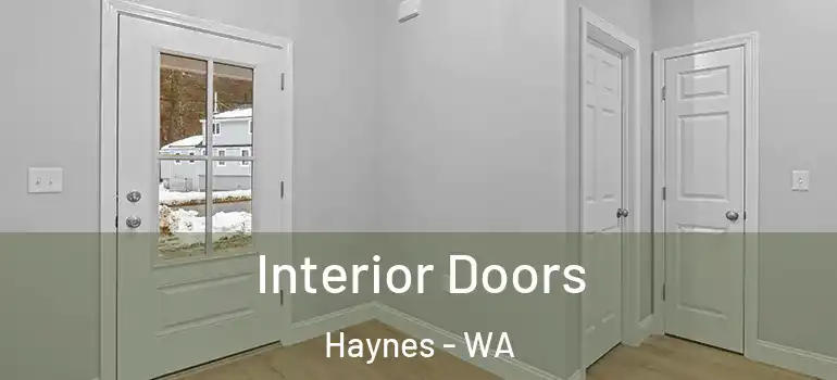 Interior Doors Haynes - WA