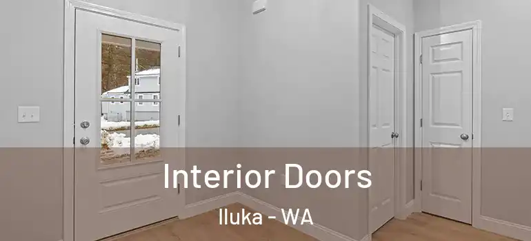 Interior Doors Iluka - WA