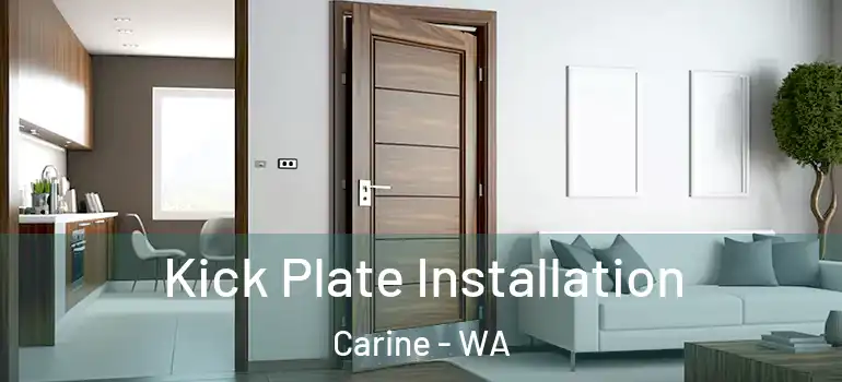  Kick Plate Installation Carine - WA