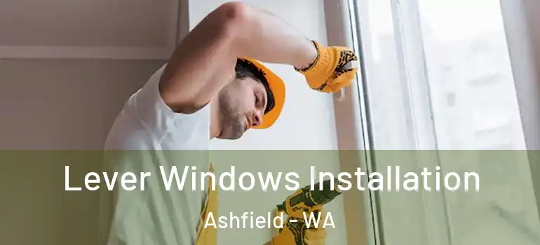 Lever Windows Installation Ashfield - WA