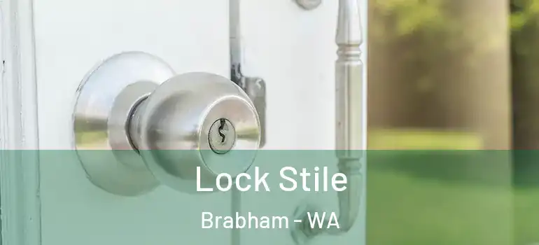  Lock Stile Brabham - WA