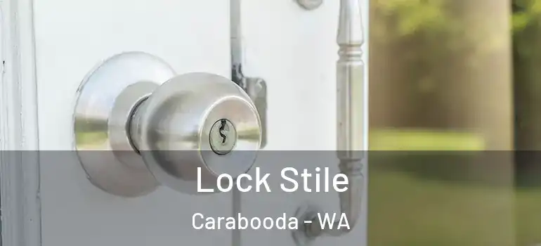  Lock Stile Carabooda - WA
