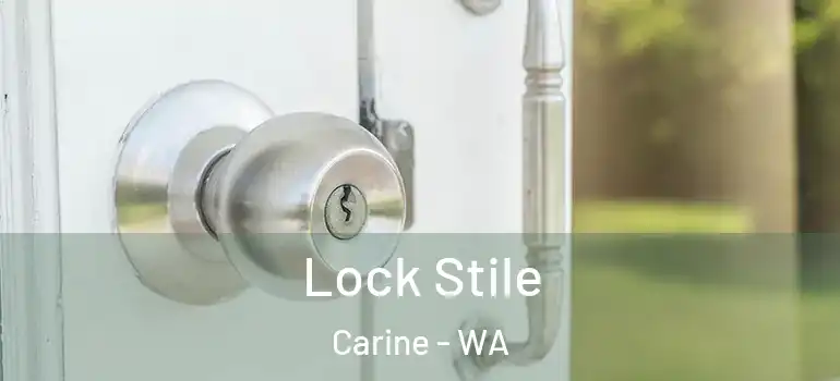  Lock Stile Carine - WA