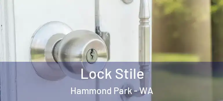  Lock Stile Hammond Park - WA