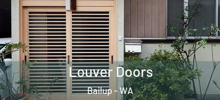  Louver Doors Bailup - WA