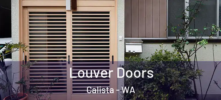  Louver Doors Calista - WA